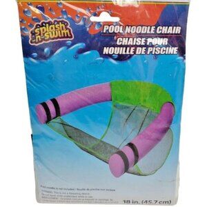 Splash N Swim Green Pool Noodle Chair Harness Strap